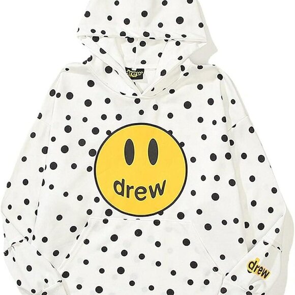 Drew House Mascot Deconstructed Hoodie in Polka Dot - Size Small - Picture 2 of 3
